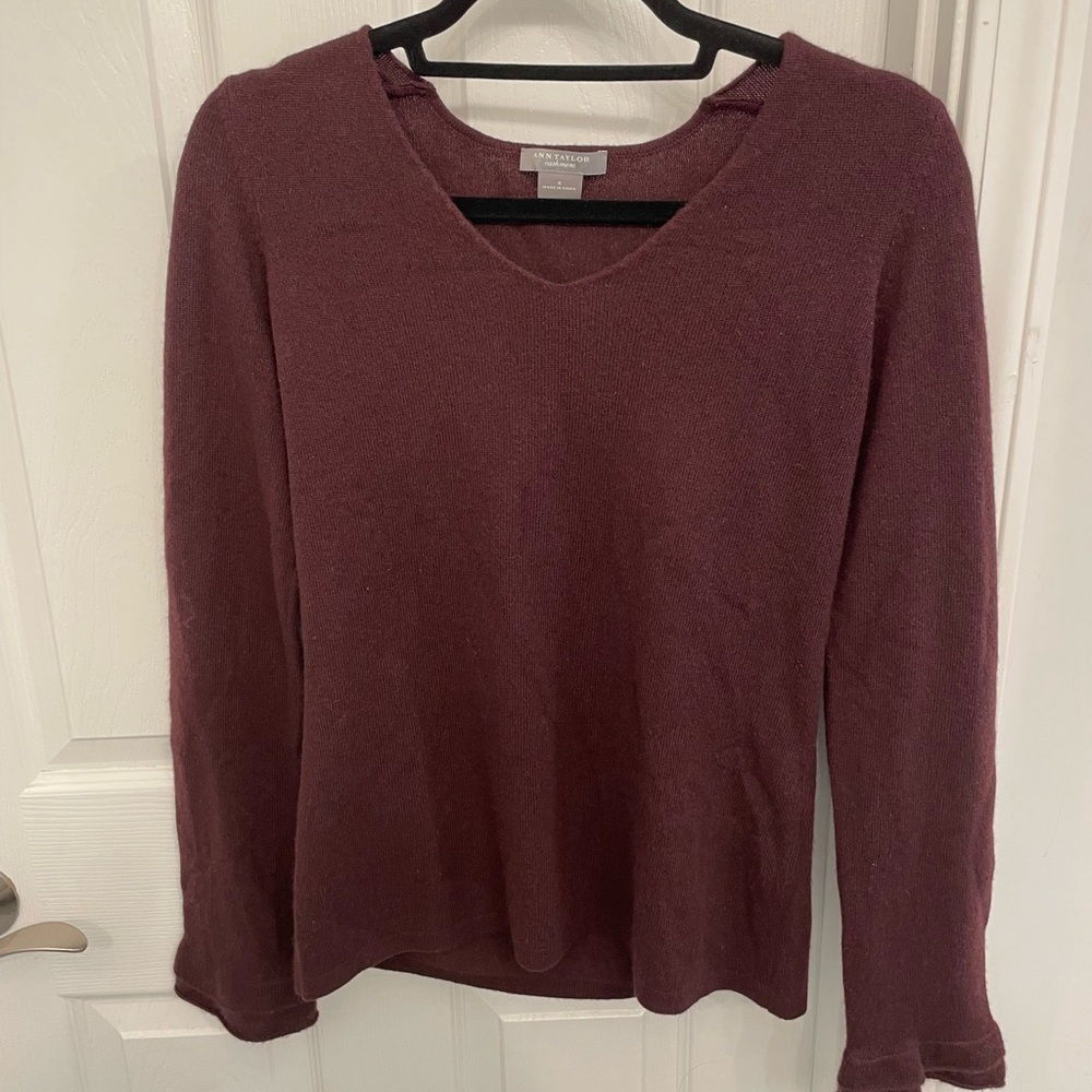 Ann Taylor Cashmere Sweater-Small